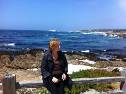 Jenny at California coast, May 2012