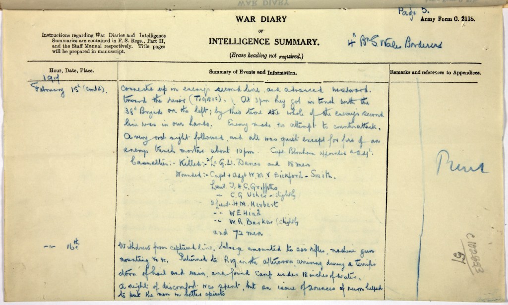 War diary